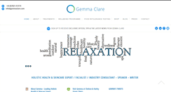 Desktop Screenshot of gemmaclare.com